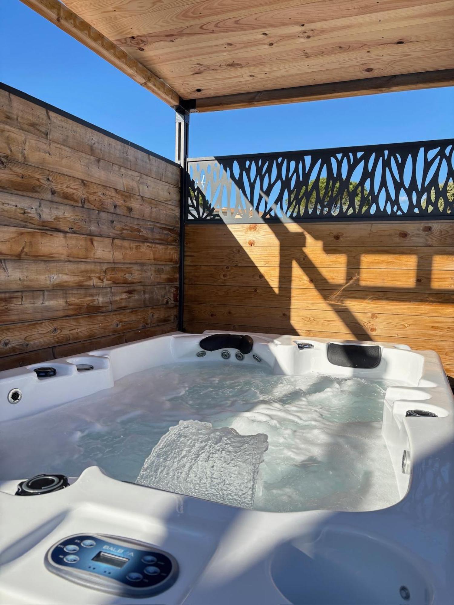Gite & Spa Le Villemachois - 4 Etoiles - Jacuzzi Couvert - Calme Et Independant - Clim - Parking - 5 Min Carcassonne Villemoustaussou Exterior photo